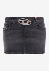 Diesel De-Ron Mini Skirt Black A114550CKAH_02