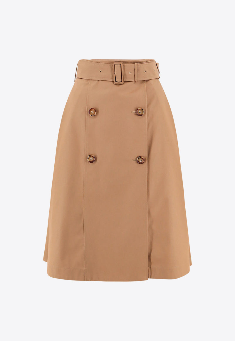 Burberry Belted Midi Wrap Skirt 8071108_A1420