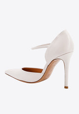 Gianvito Rossi 110 Patent Leather Pumps G4037815RICVER_OFFW