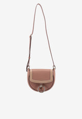 Chloé Small Arlène Charm Crossbody Bag in Calf Leather Beige C23AS141K58_527