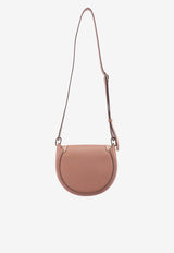 Chloé Small Arlène Charm Crossbody Bag in Calf Leather Beige C23AS141K58_527