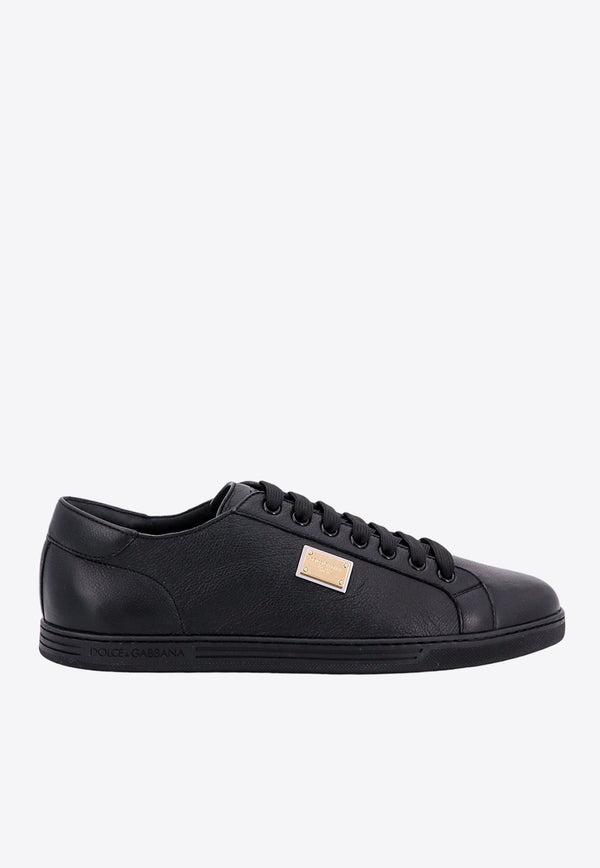 Dolce & Gabbana Saint Tropez Leather Low-Top Sneakers CS1735AN990_80999