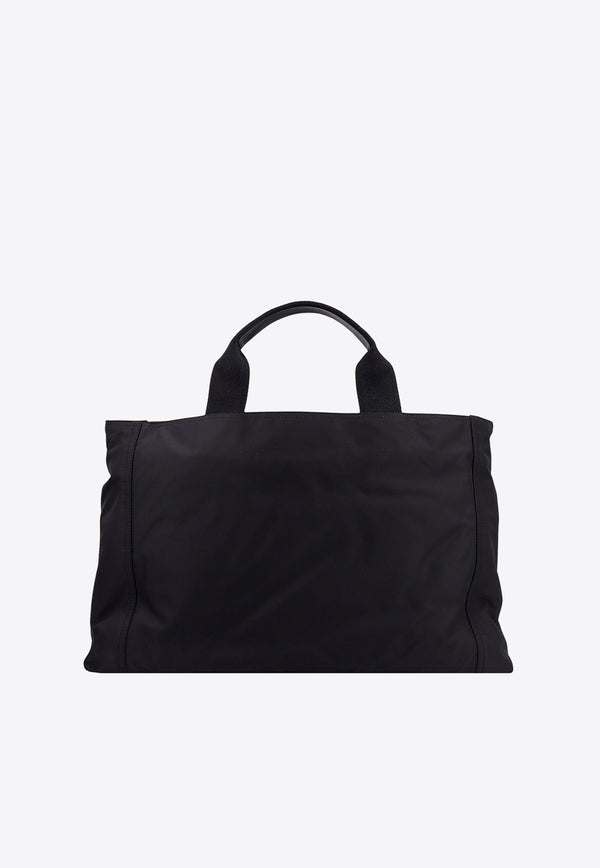 Dolce & Gabbana Logo Print Holdall Bag Black BM2125AG182_8B956