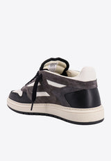 Represent Reptor Leather Low-Top Sneakers Multicolor MC9001368_GREY