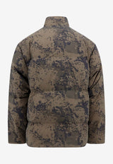 Represent Camouflage Quilted Down Jacket Green MP100211_CAMO