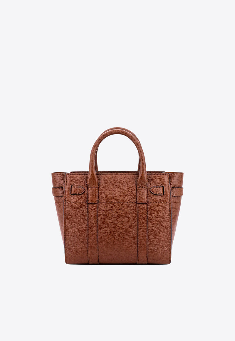 Mulberry Mini Bayswater Leather Tote Bag Brown HH8730552_G110