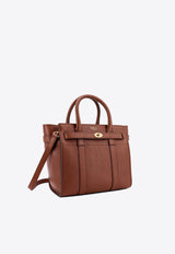 Mulberry Mini Bayswater Leather Tote Bag Brown HH8730552_G110