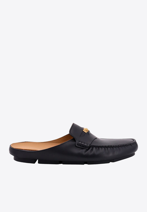 Versace Driver Medusa Slip-On Loafers 10101841A00693_1B00V Black