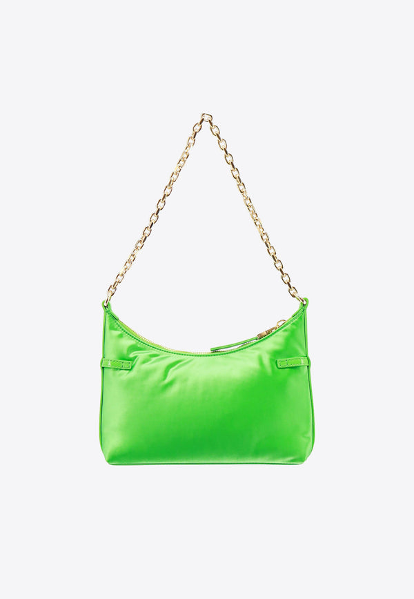 Givenchy Voyou Party Satin Shoulder Bag Green BB50W0B1W1_366