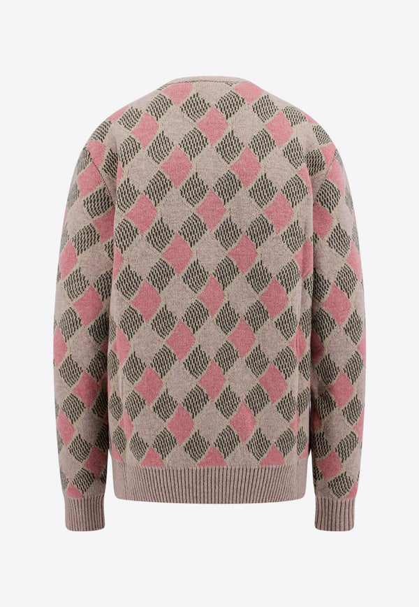 Etro Patterned Wool Sweater Multicolor 1N9309629_0501
