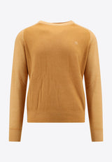 Etro Logo Sweater in Virgin Wool 1N9339294_0700 Yellow