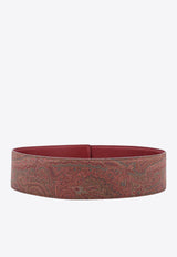 Etro Paisley Pattern Wide Belt 1P0828514_0300 Multicolor