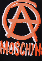 Moschino Anarchy Print Crewneck T-shirt A12057041_1555