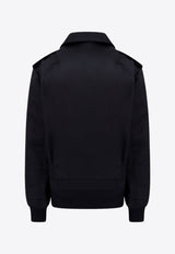 Sacai Zip-Up Lightweight Jacket Black 2303164M_001