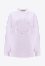 Stella McCartney Sustainable Logo Crewneck Sweatshirt White 6J02063SPX37_9000