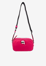 Karl Lagerfeld Ikonik Karl Patch Crossbody Bag Pink 230W3050_A560