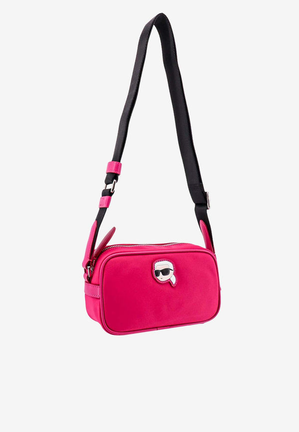 Karl Lagerfeld Ikonik Karl Patch Crossbody Bag Pink 230W3050_A560