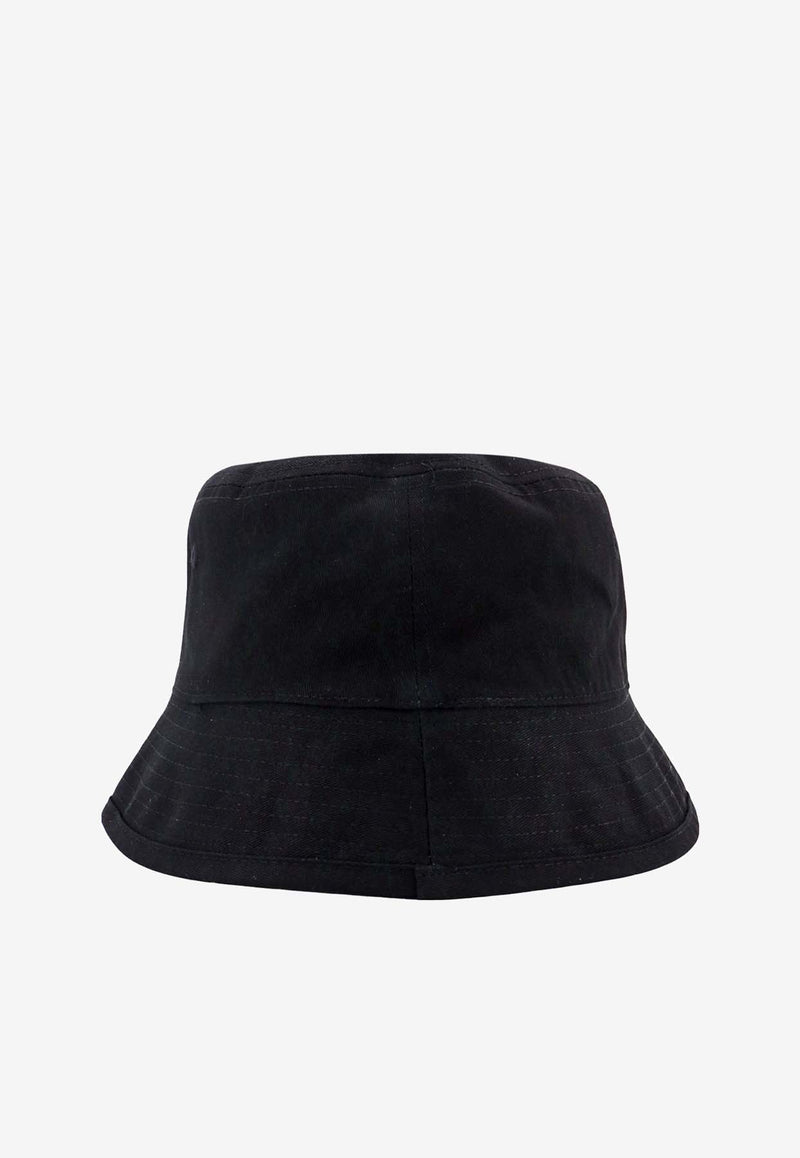 Karl Lagerfeld Ikonik Karl Patch Bucket Hat Black 230W3404_A998