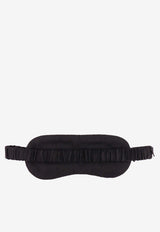 Karl Lagerfeld Embroidered Logo Sleep Mask Black 231W3940_998