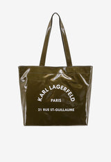 Karl Lagerfeld Rue St-Guillaume Tote Bag Green 236W3873_A610