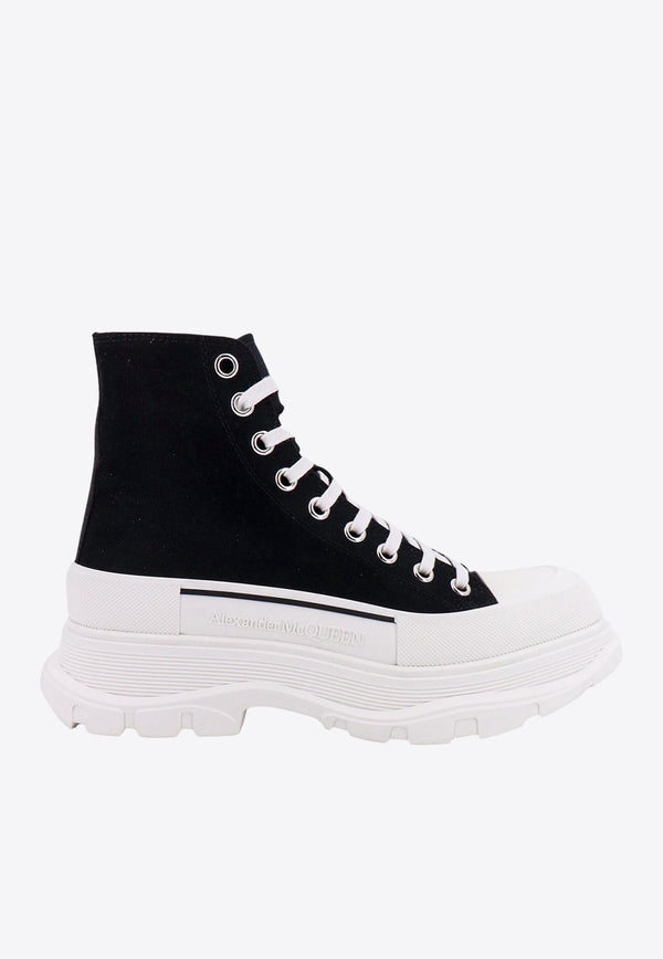 Alexander McQueen Tread Slick High-Top Sneakers Black 705659W4MV2_1070