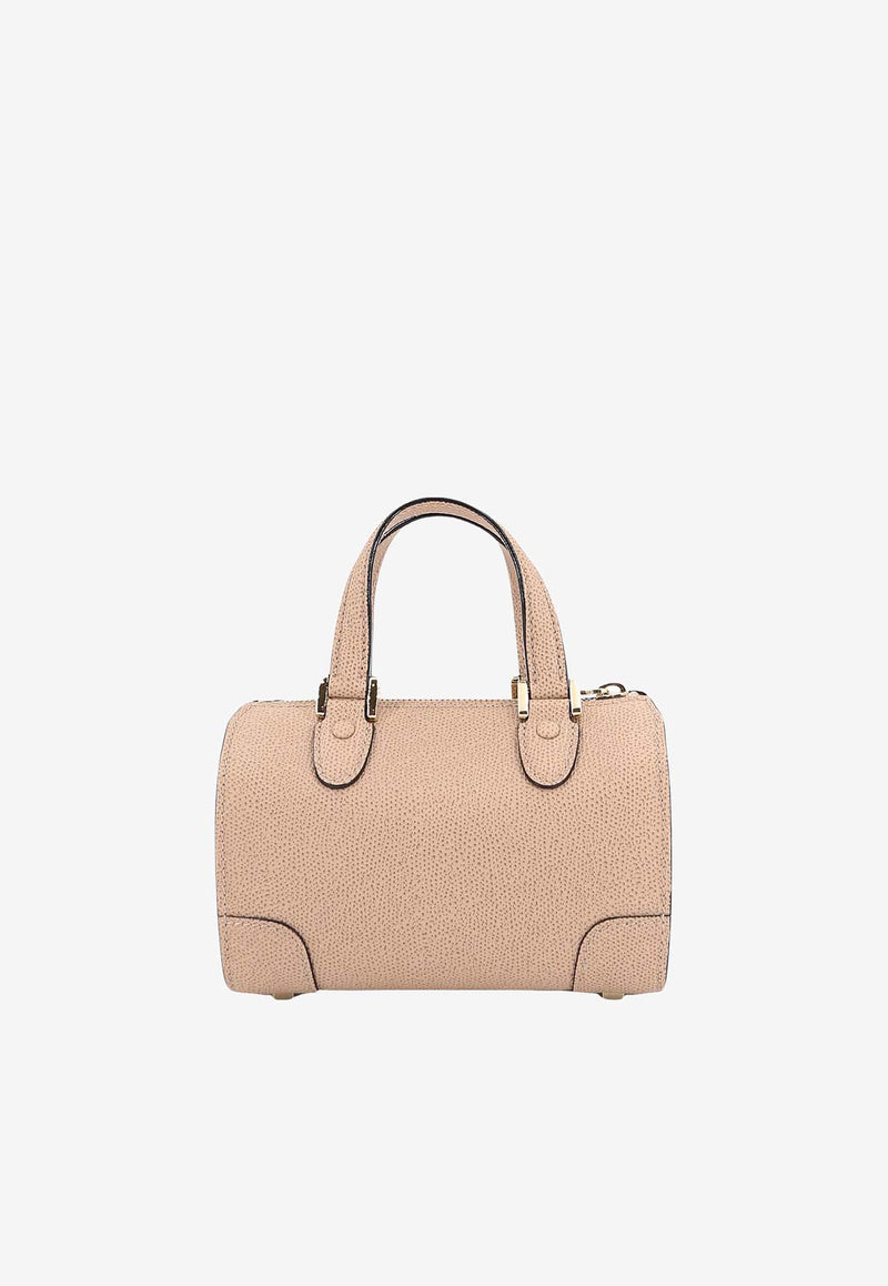 Valextra Micro Babila Leather Handbag Beige WBBB0030028LOC99_MBC