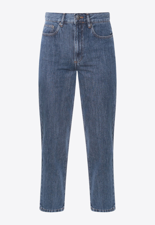 A.P.C. Martin Straight-Leg Jeans Blue COGEKF09122_IAL