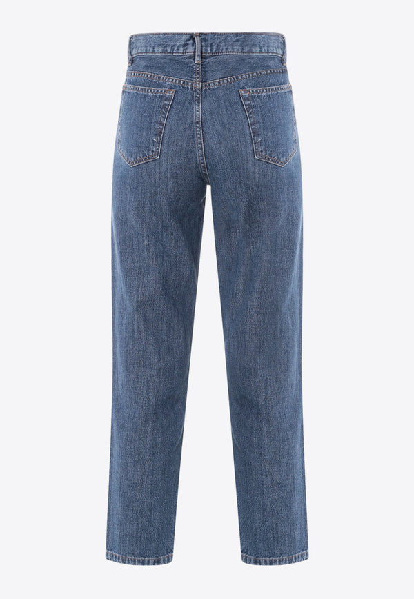A.P.C. Martin Straight-Leg Jeans Blue COGEKF09122_IAL
