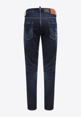 Dsquared2 Distressed Slim Jeans Blue S74LB1315S30342_470