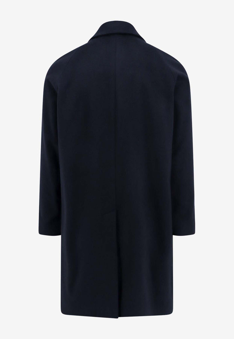 Hevò Locorotondo Cashmere Coat Blue LOCOROTONDOE847_2498