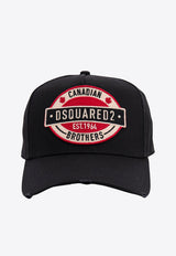 Dsquared2 Logo Patch Baseball Cap Black BCM062105C00001_2124