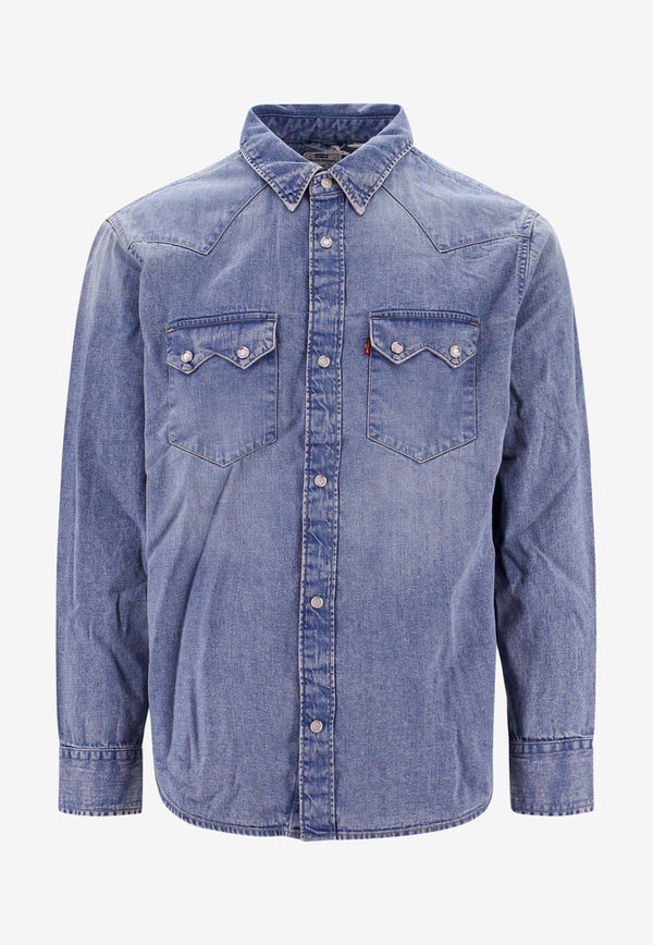 Levi's Sawtooth Western Denim Shirt  Blue A5751_0000