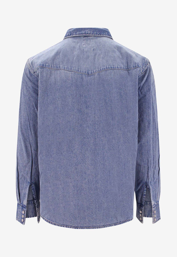 Levi's Sawtooth Western Denim Shirt  Blue A5751_0000