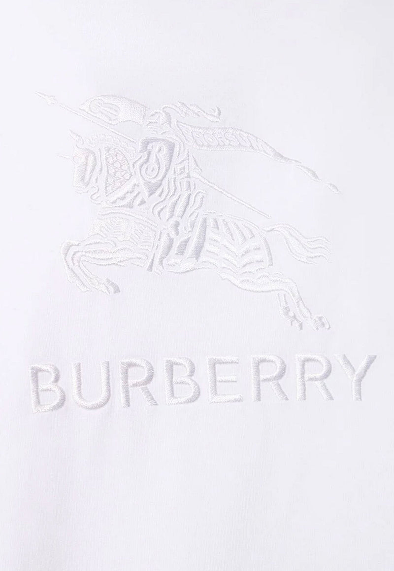 Burberry EDK-Embroidered Crewneck T-shirt 8072751_A1464