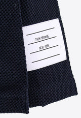 Thom Browne Name Tag Pleated Mini Skirt Blue FJK098AJ0082_415
