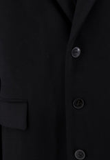 Valentino Single-Breasted Wool-Blend Coat 3V3CA4347TU_0NO