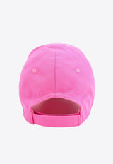 Balenciaga Website Embroidered Baseball Cap Pink 7507144B5B3_5677