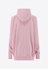 Balenciaga College 1917 Oversized Hoodie Pink 697879TMV99_3167