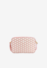 Bally Logo Monogram Crossbody Bag Pink WAC01UTP046_I3H2O