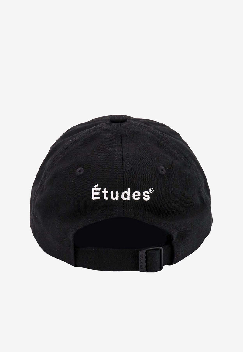 Études Logo-Embroidered Baseball Cap Black C00NE903A01899_BLACK