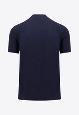 Giorgio Armani Basic Crewneck T-shirt Blue 8NST62SJP4Z_UBSG