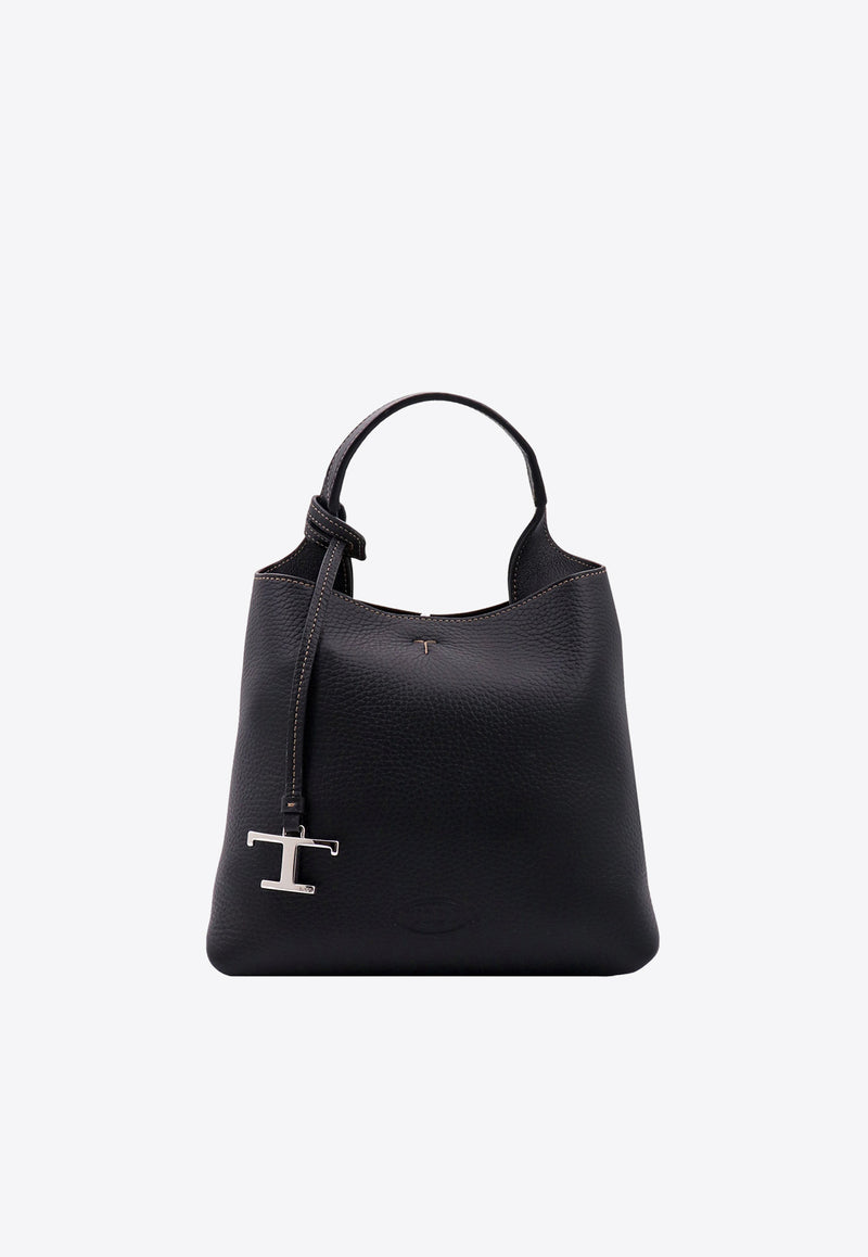 Tod's Mini Grained Leather Crossbody Bag Black XBWAPAA9100QNK_B999