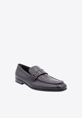 Tod's T Timeless Leather Loafers Black XXM51B0CT60VAF_B999