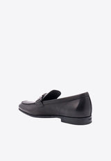 Tod's T Timeless Leather Loafers Black XXM51B0CT60VAF_B999