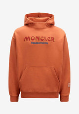 Moncler X Salehe Bembury Logo Hooded Sweatshirt  Orange 8G00002M3237_270
