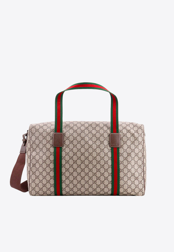 Gucci Large Duffle Bag With Web 758664FACK7_9768
