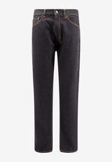 7 Moncler Frgmt X Hiroshi Fujiwara Basic Straight-Leg Jeans Black 2A00004M3087_77A