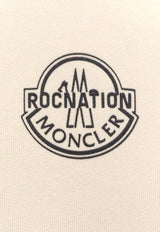 Moncler X Roc Nation Logo Print Crewneck Sweatshirt Cream 8G00005809KX_038