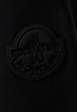 Moncler X Roc Nation Logo Print Track Pants Black 8H00004809KX_999