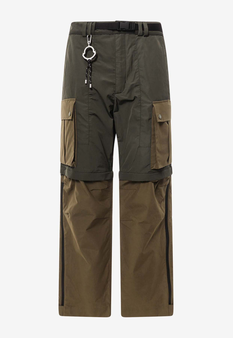 Moncler X Pharrell Williams Paneled Cargo Pants Green 2A00001M3405_P80